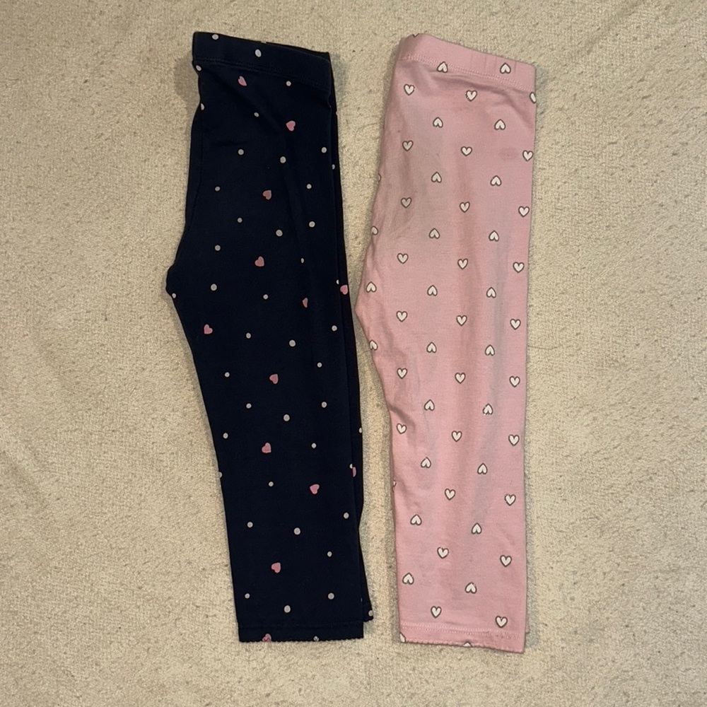 H&M capris bundle set, size 5–6  girls